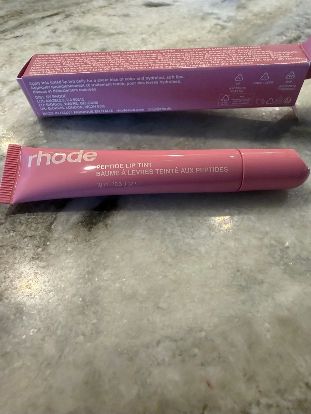 Rhode peptide lip tint color- ribbon